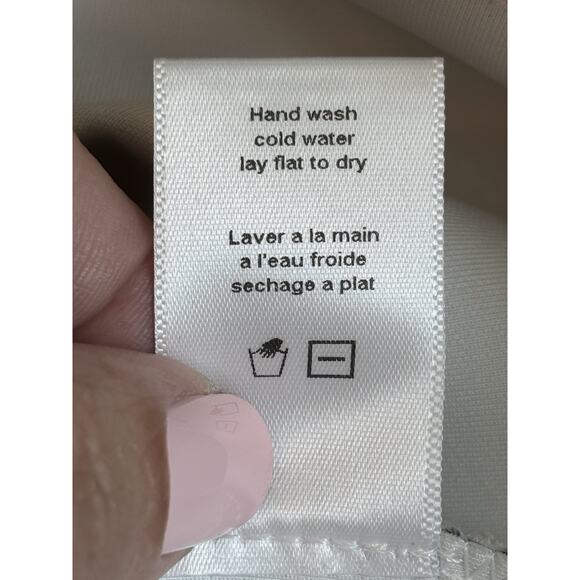 Clover Canyon Ashford Castle Dress Medium Neoprene Short Sleeve Bodycon Mini - Picture 11 of 14